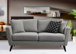 Atelier Del Sofa Mayorka Sofá de 2 Plazas Gris
